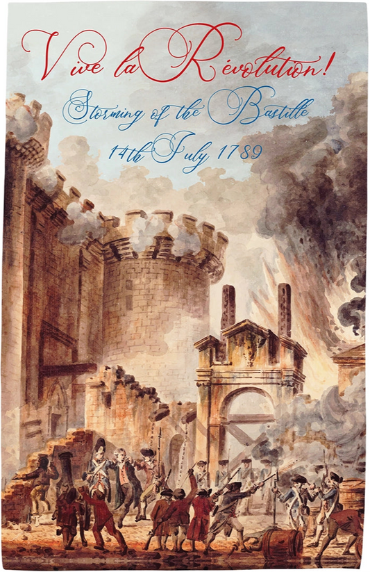 Storming of the Bastille Tea Towel