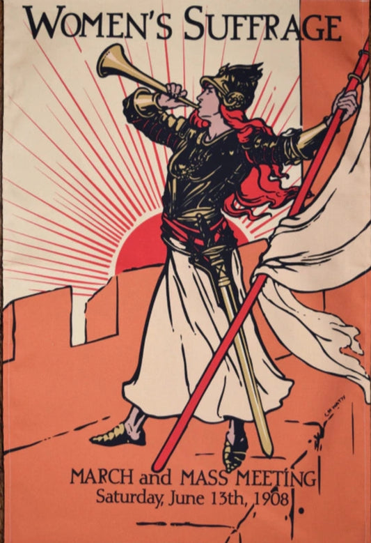Bugler Girl Tea Towel