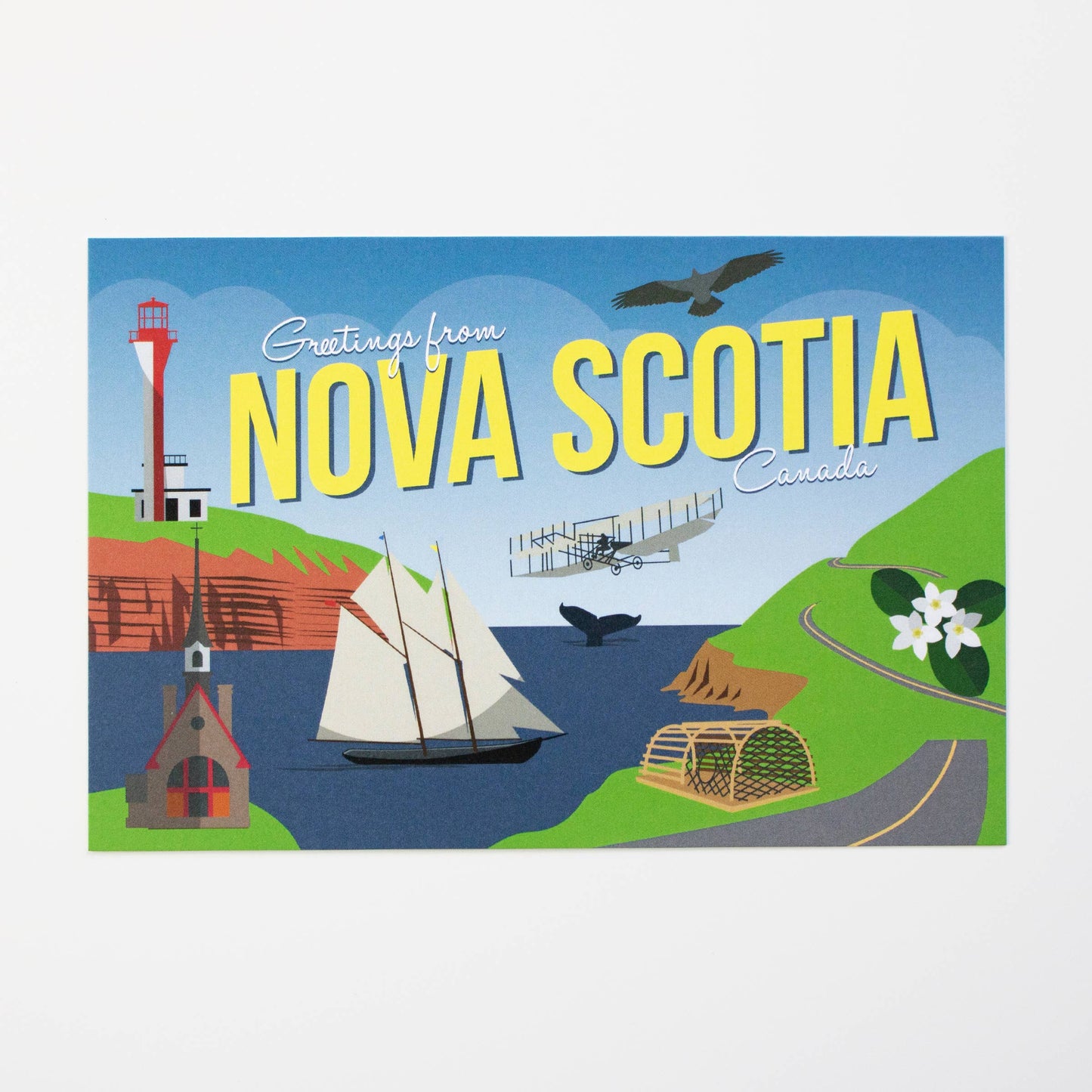 Nova Scotia / Dartmouth / Halifax Postcard