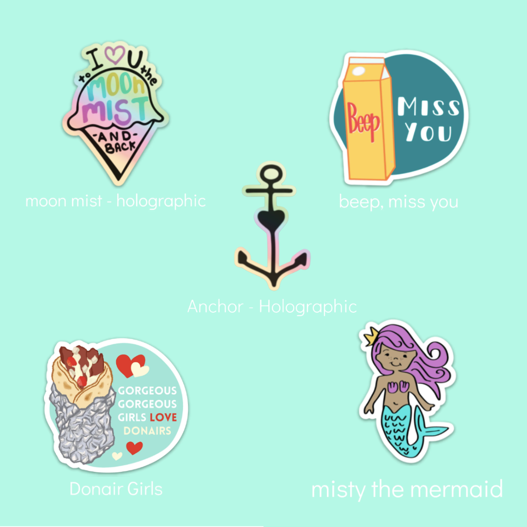 Martime Icons Vinyl Stickers