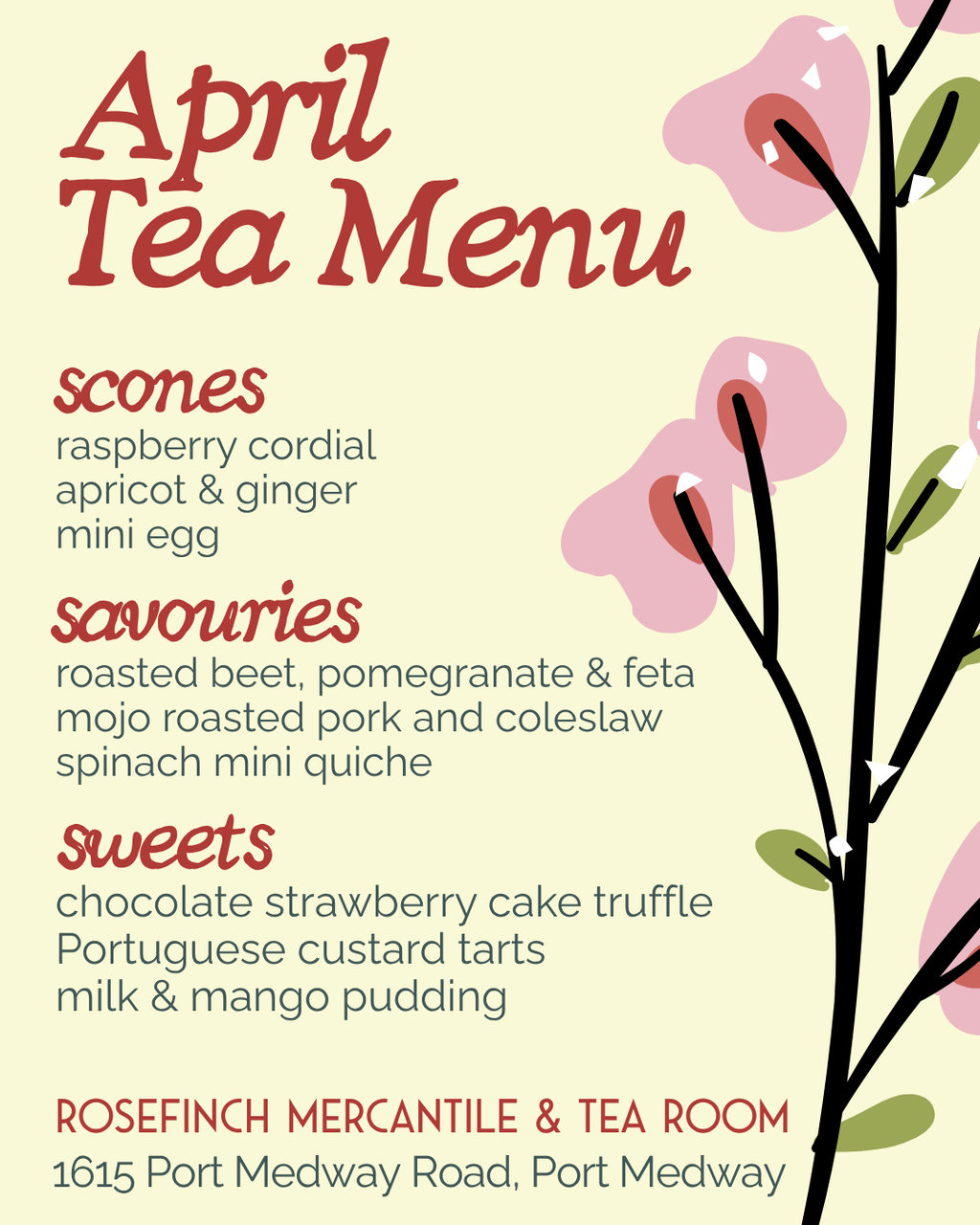Afternoon Tea Reservations