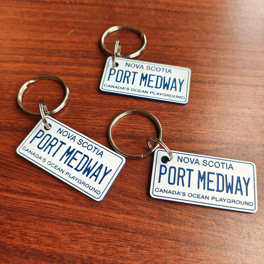 License Plate Pins and Keychains