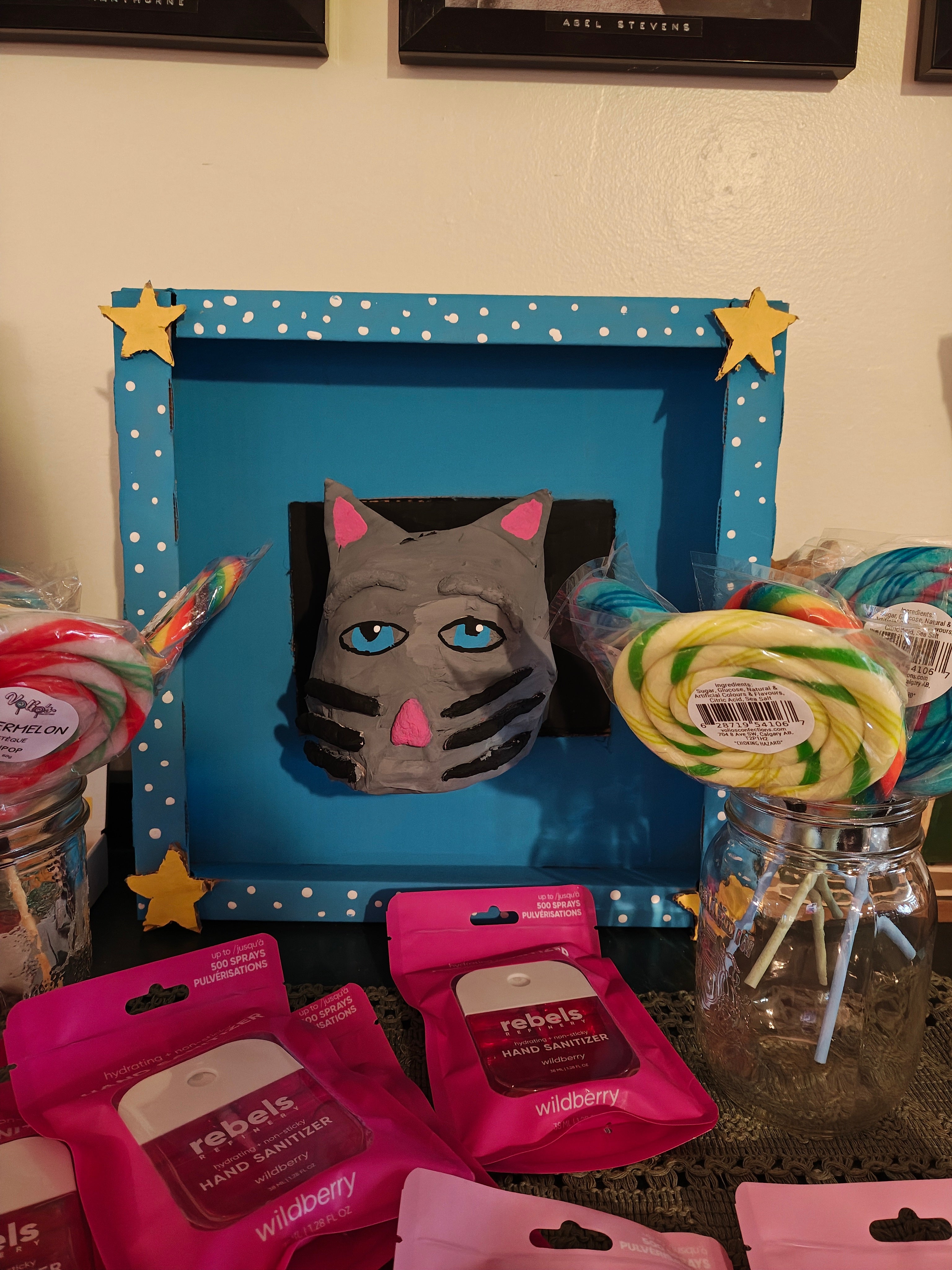 Animal Heads by LRHS students