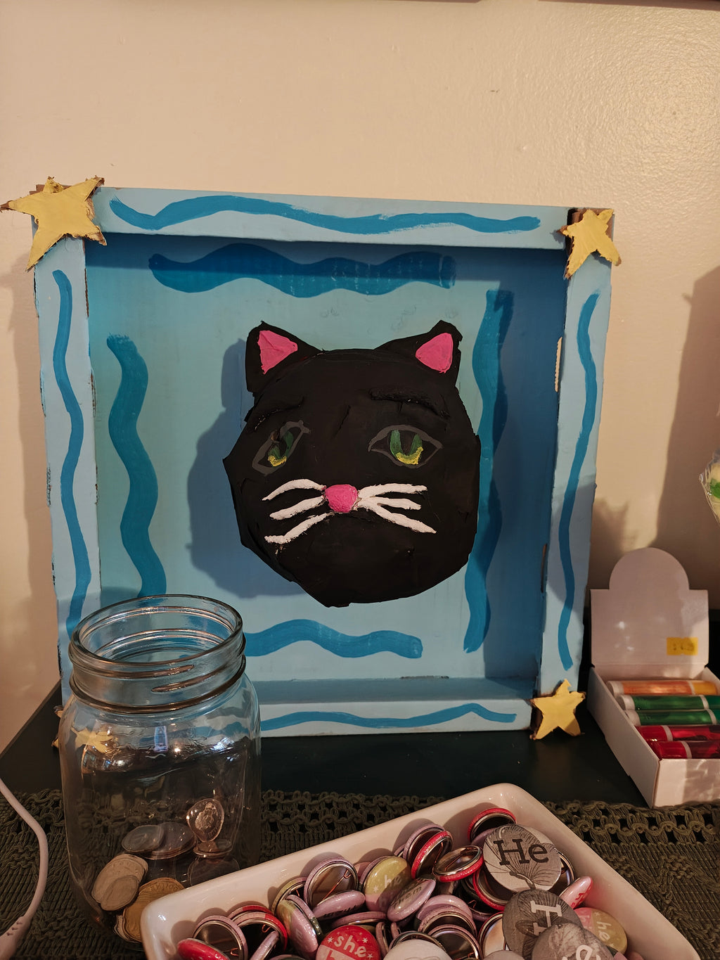 Animal Heads by LRHS students