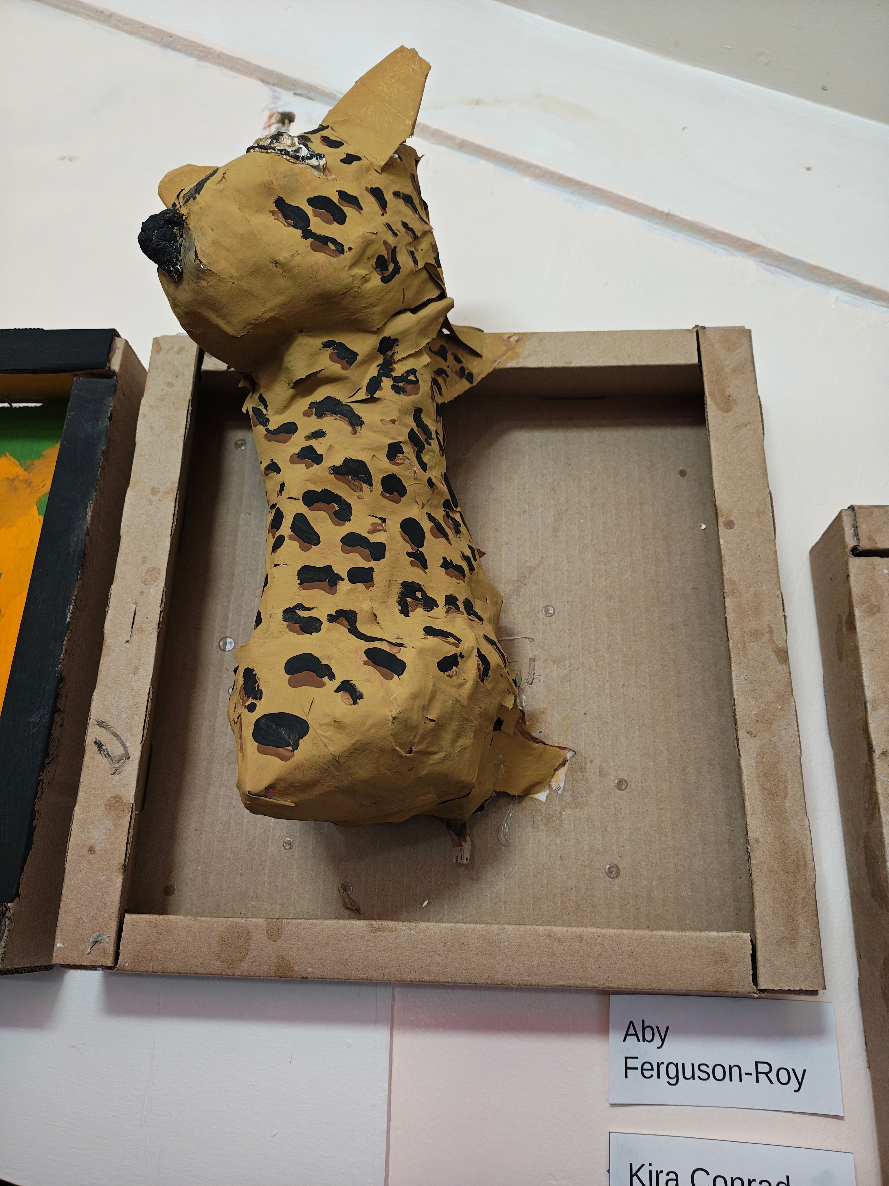 Animal Heads by LRHS students