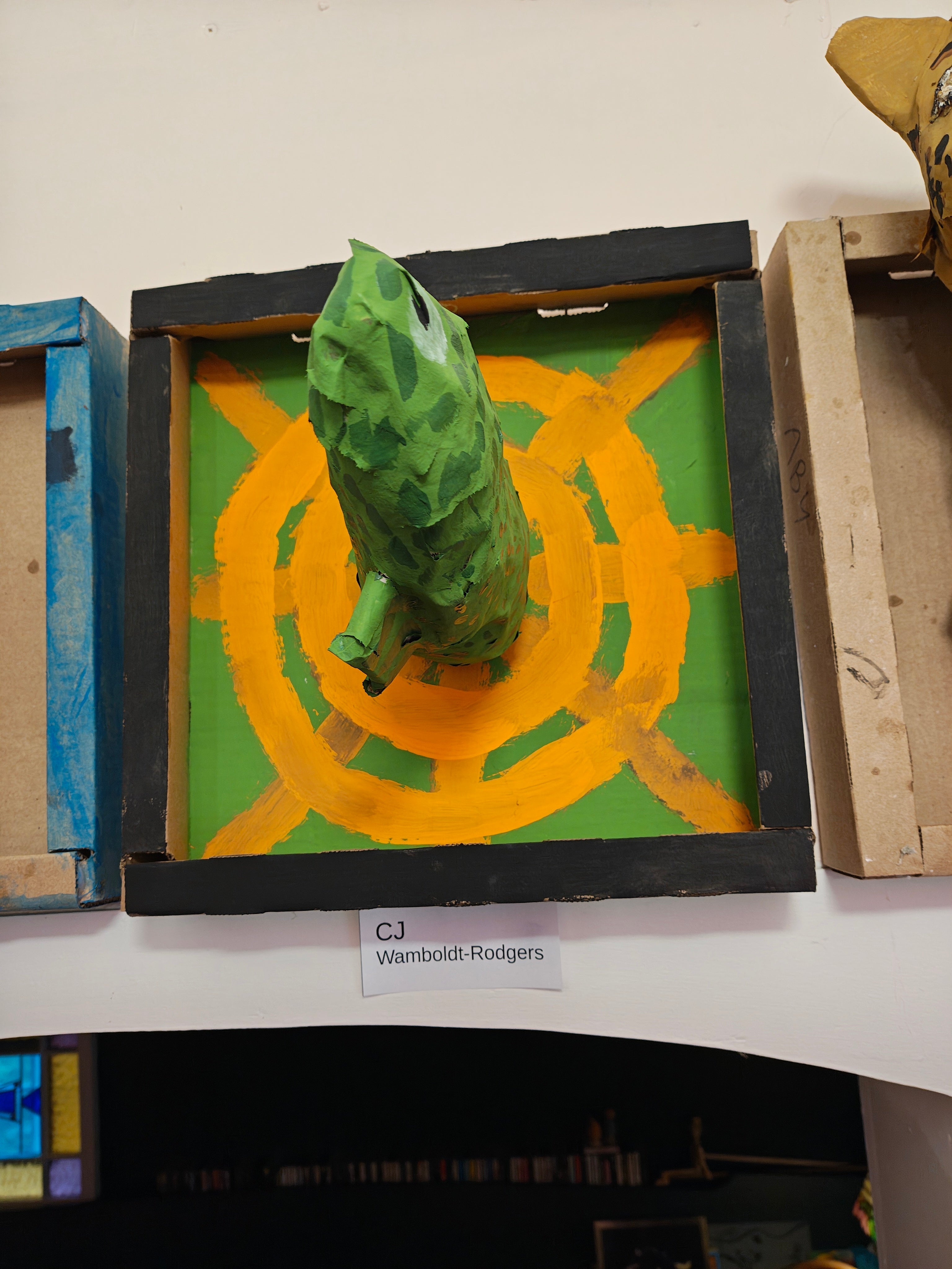 Animal Heads by LRHS students