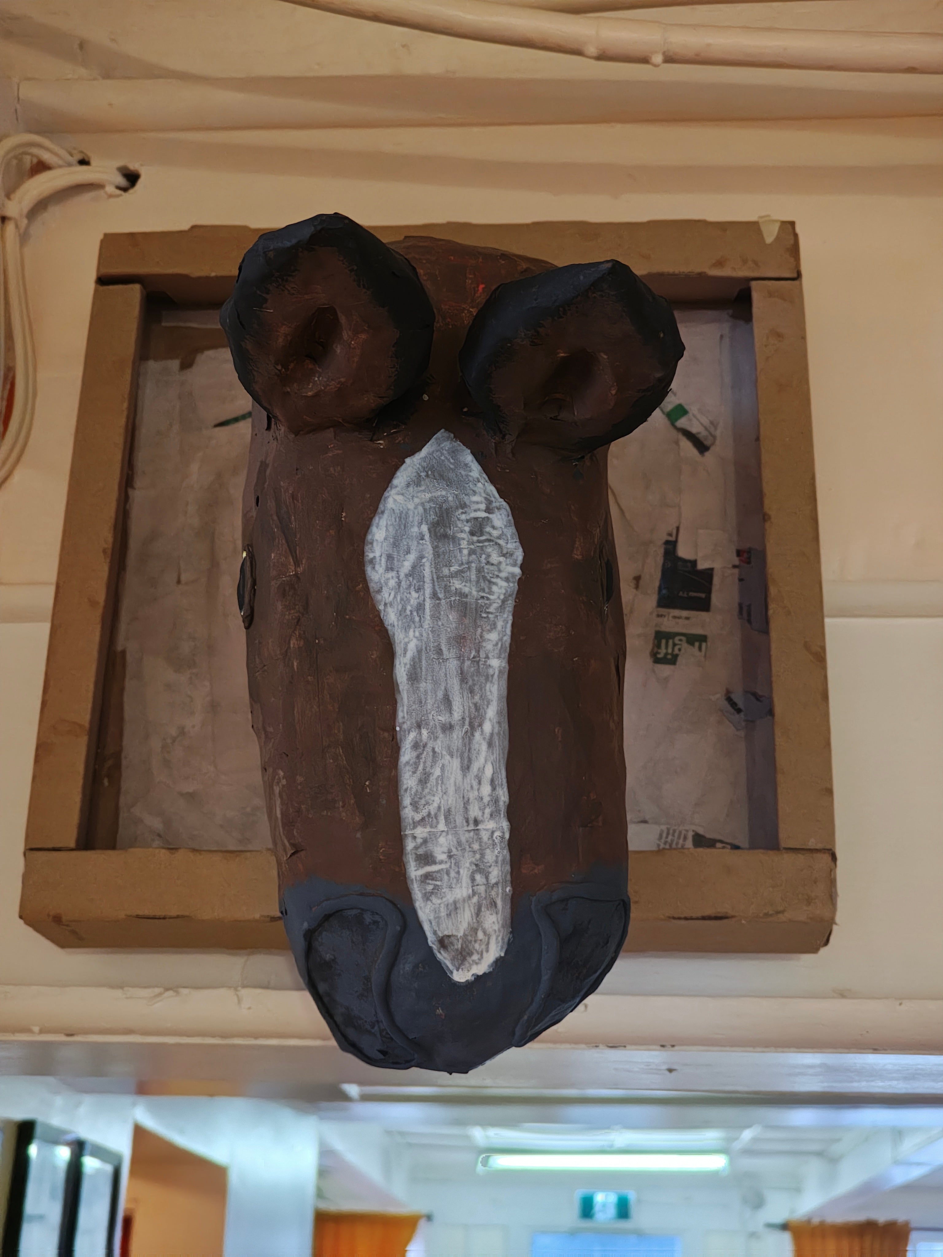 Animal Heads by LRHS students