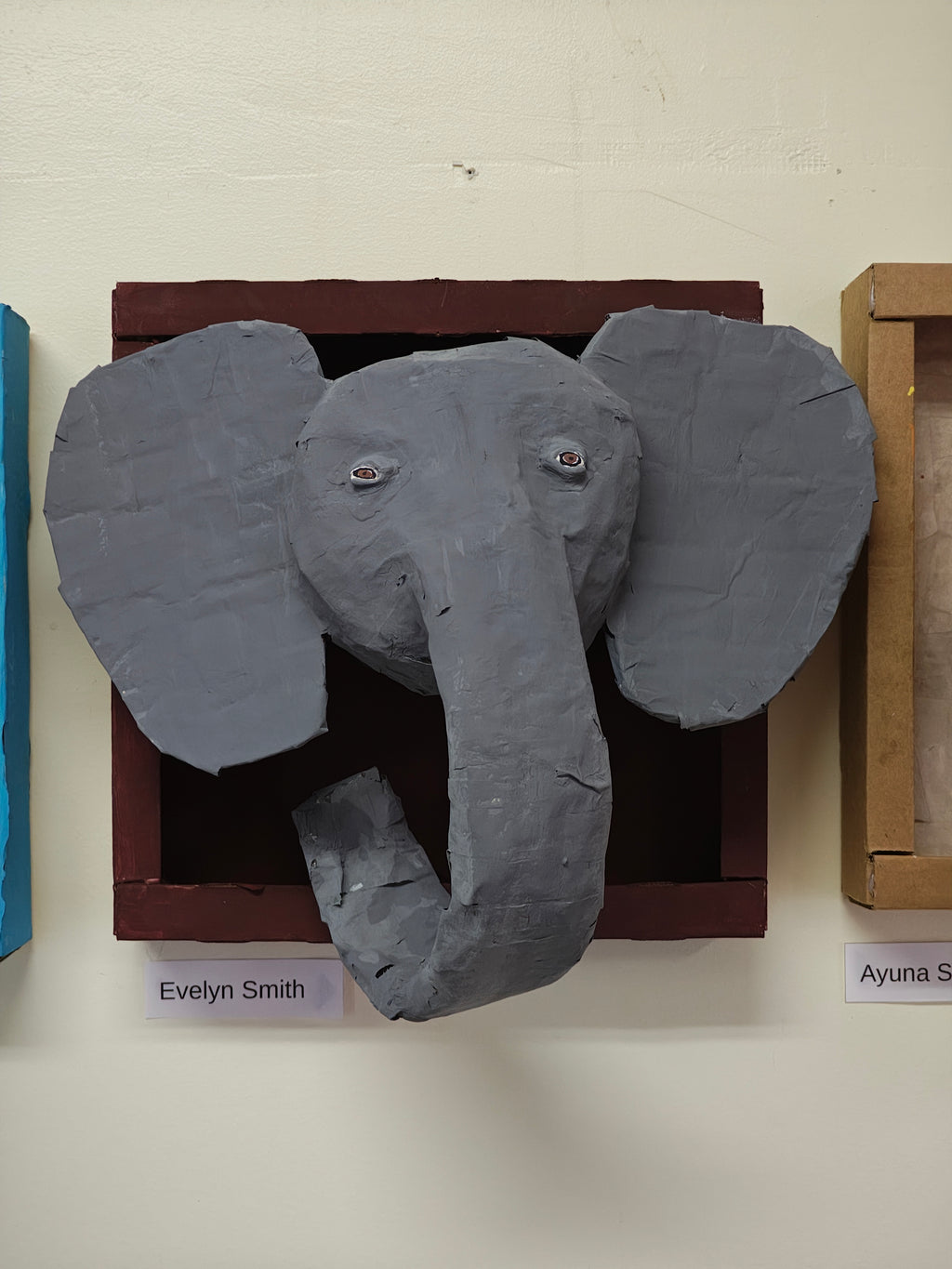 Animal Heads by LRHS students