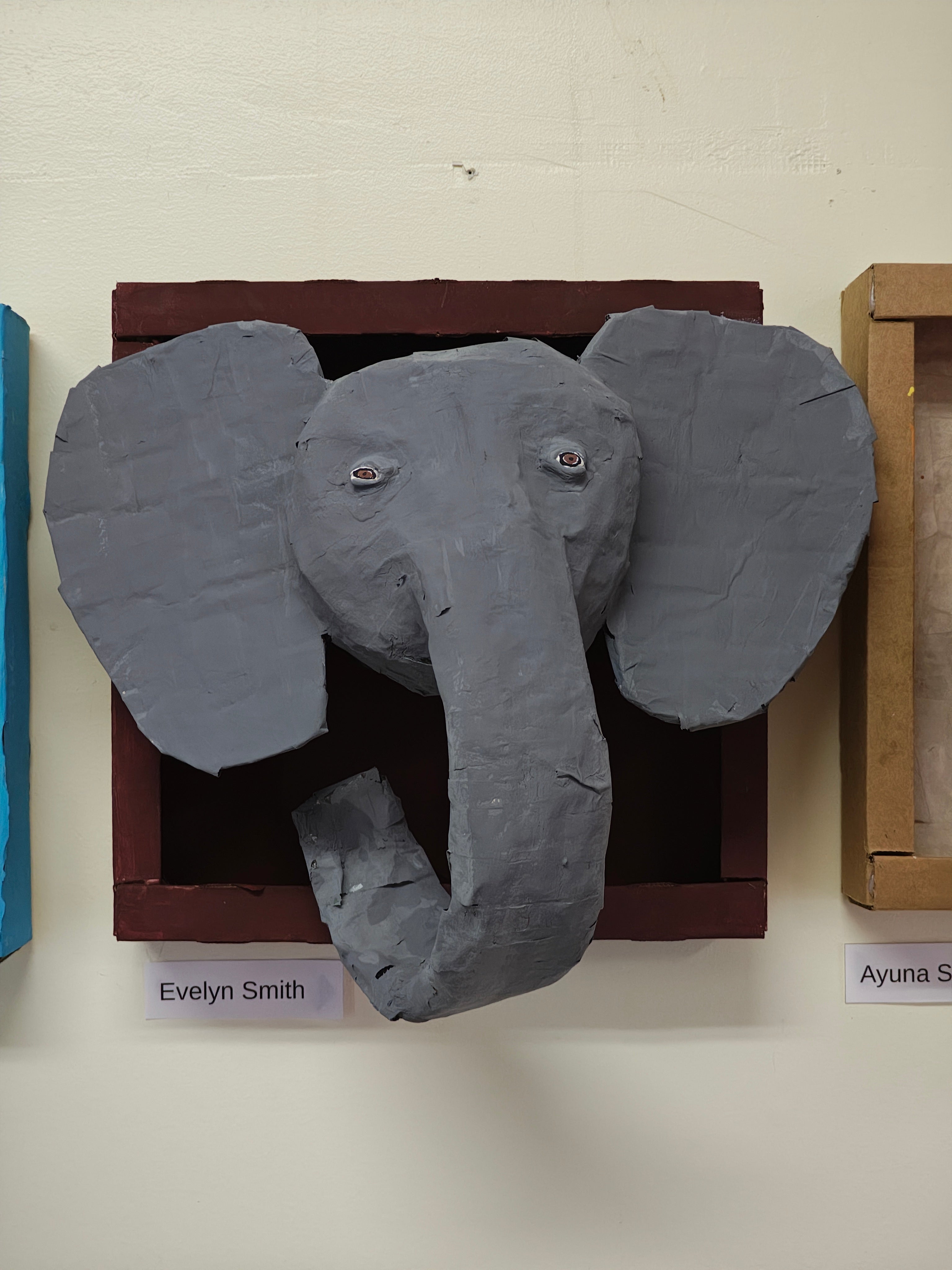 Animal Heads by LRHS students