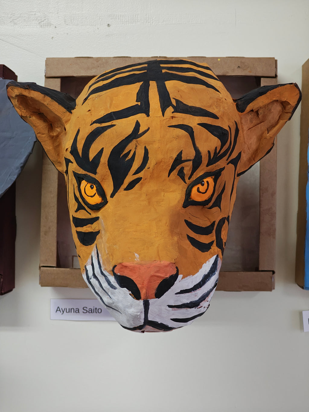 Animal Heads by LRHS students