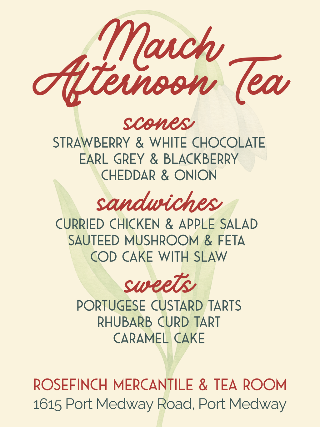 Afternoon Tea Reservations