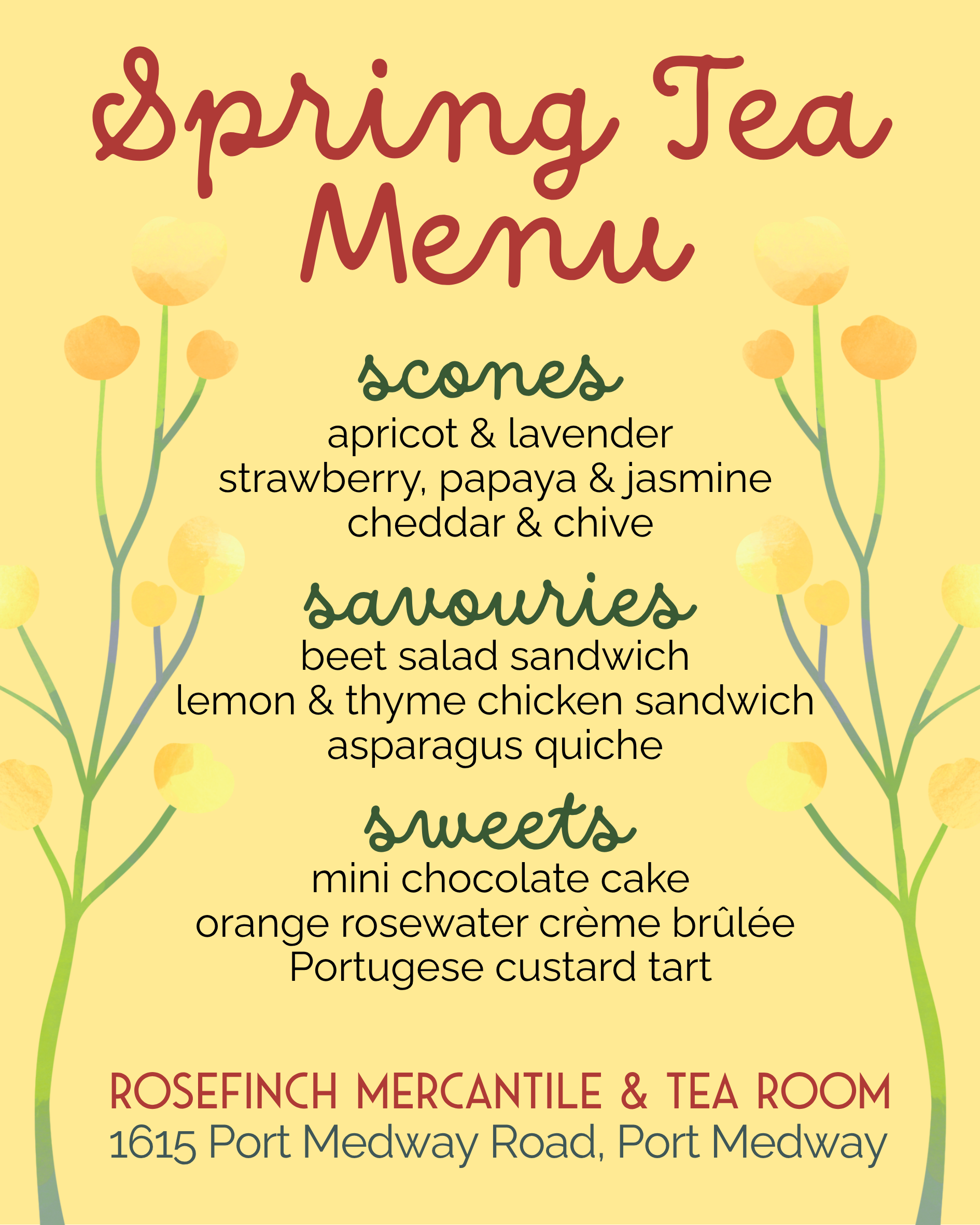 Afternoon Tea Reservations