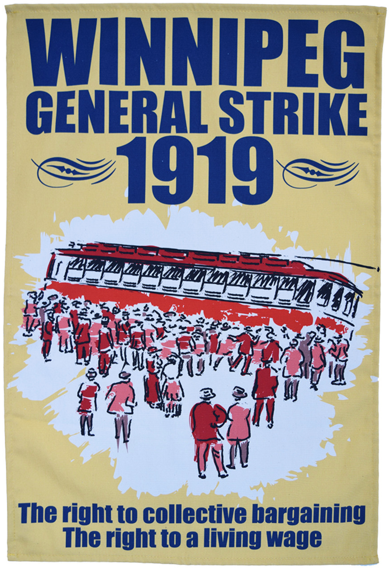 Winnipeg General Strike Tea Towel