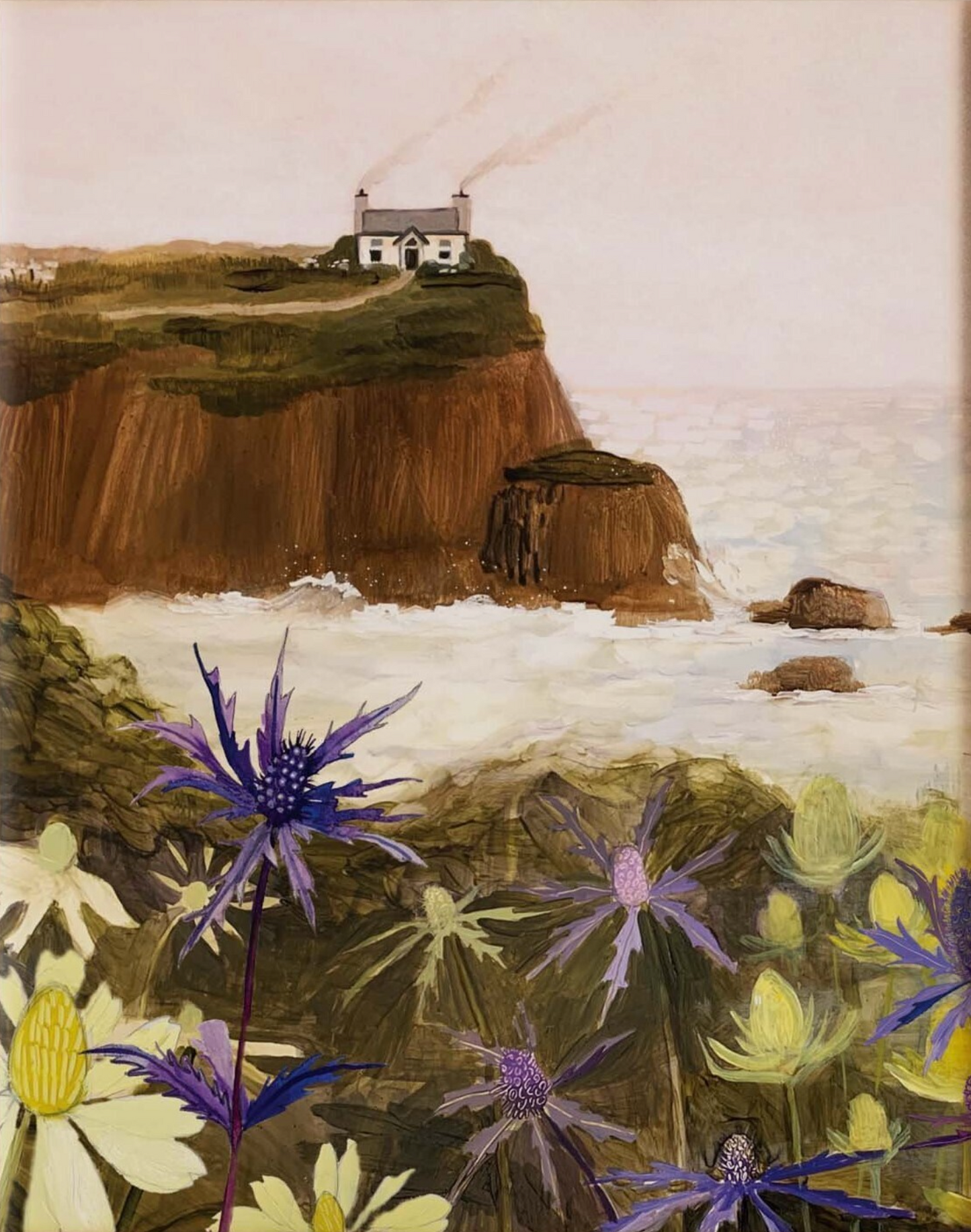 House by the Sea Print