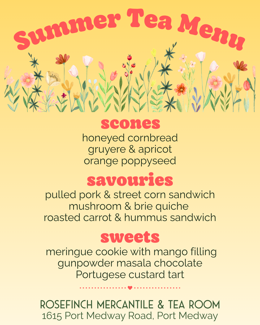 Afternoon Tea Reservations