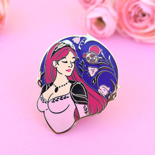 Persephone Goddess Enamel Pin