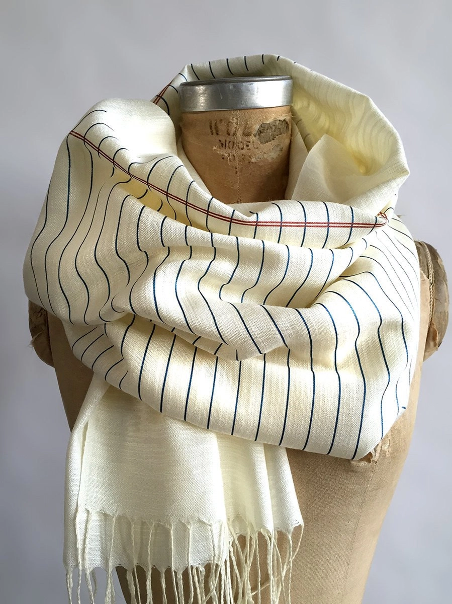 Notebook paper scarf