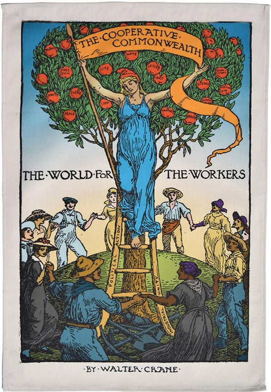 Cooperative Commonwealth Tea Towel