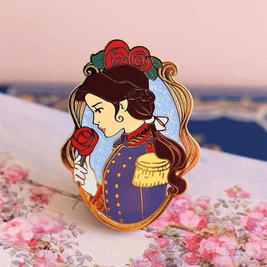 Napoleonic Soldier Belle Enamel Pin