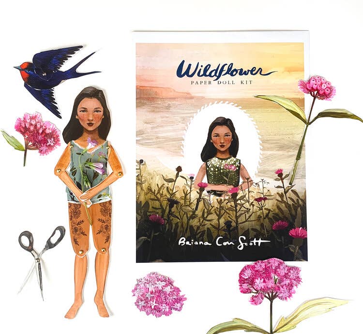 Paper Doll Kit: Wildflower