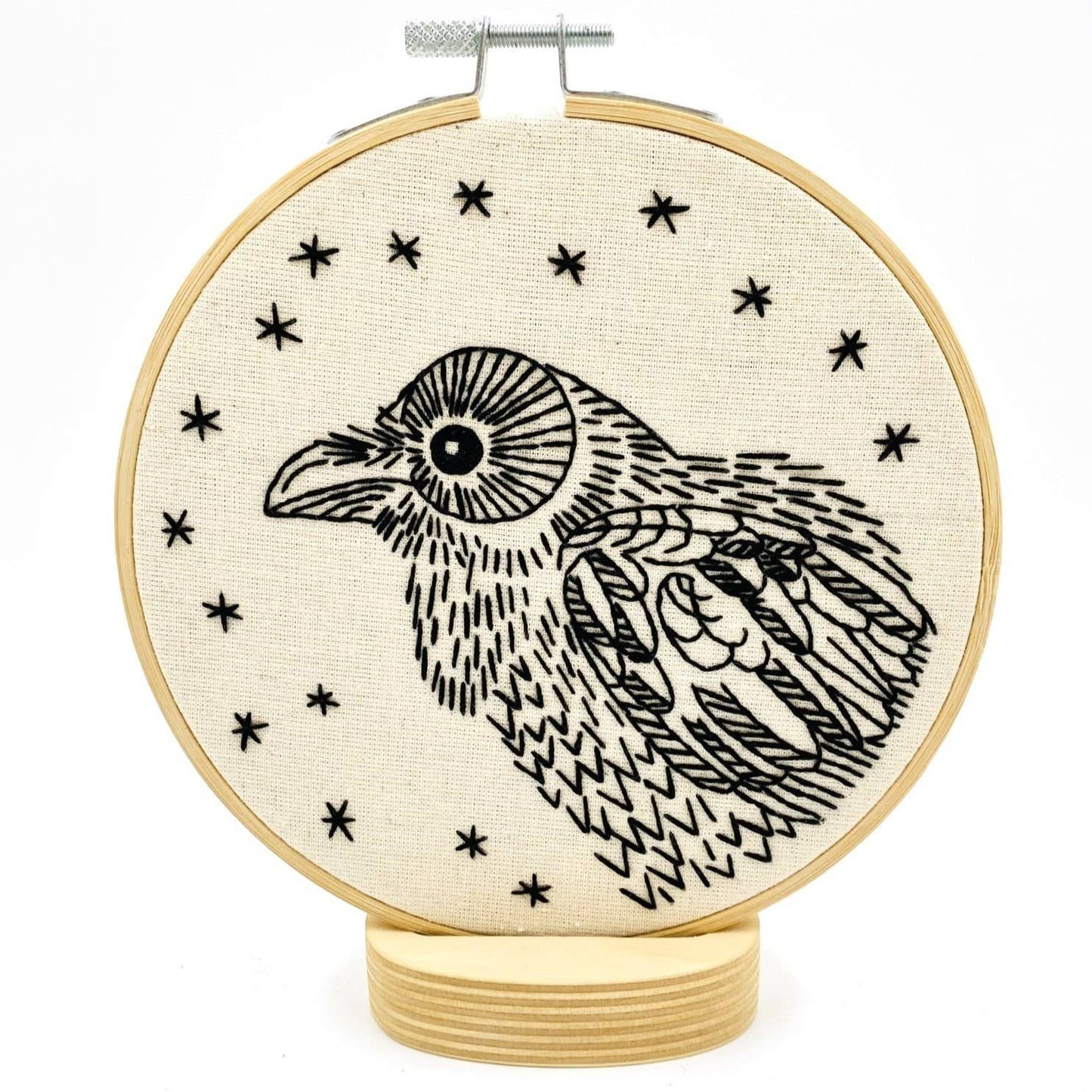 Raven - Nevermore Embroidery Kit