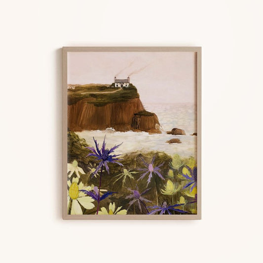 House by the Sea Print / Card